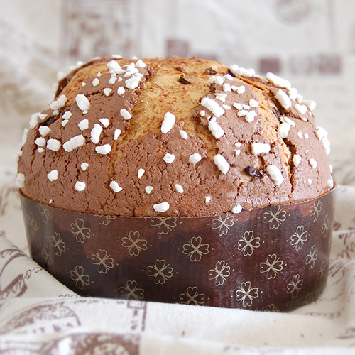 Panettone pera e cioccolato